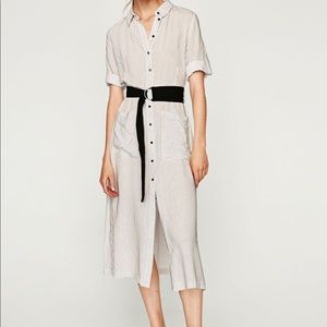 Zara Midi Shirt Dress